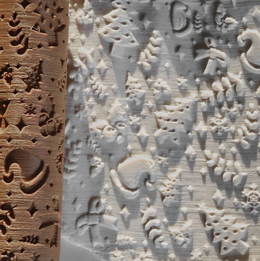 V105 | Christmas | Special Christmas Edition Rollers for Clay