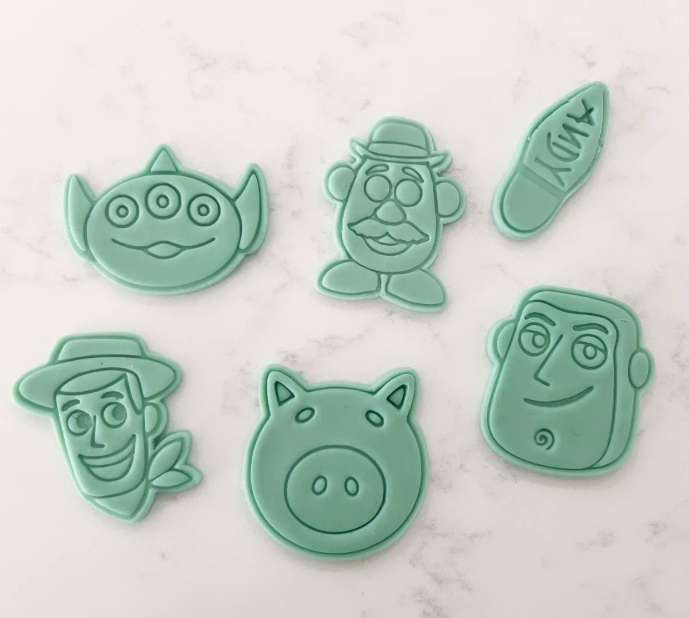 Toy Story Movie Inspired Combo Cutters (6 Designs)