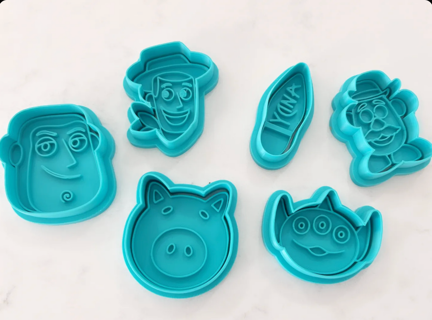 Toy Story Movie Inspired Combo Cutters (6 Designs)