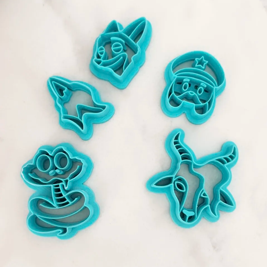Zootopia Movie Inspired Combo Cutters