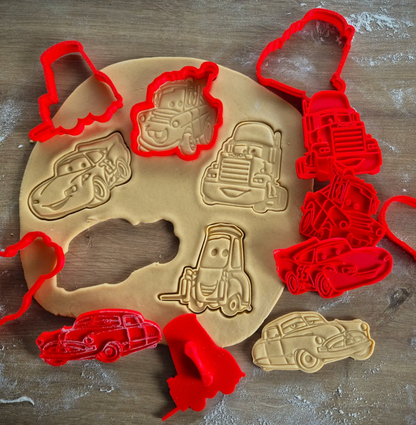 Cars Characters Cookie (cutter stamp set)