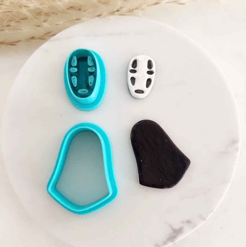 Spirited Away Polymer Clay Cutter|Studio Ghibli characters