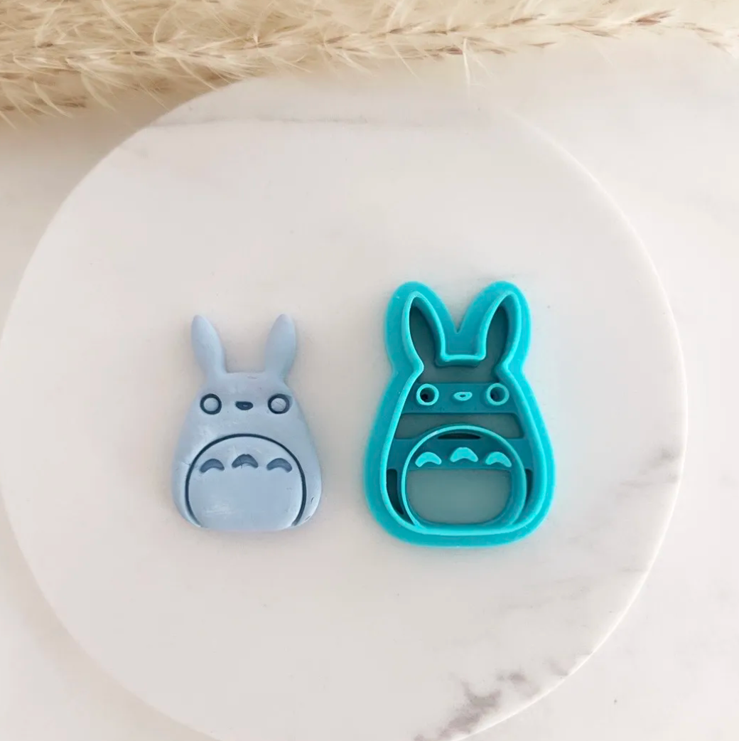 Spirited Away Polymer Clay Cutter|Studio Ghibli characters