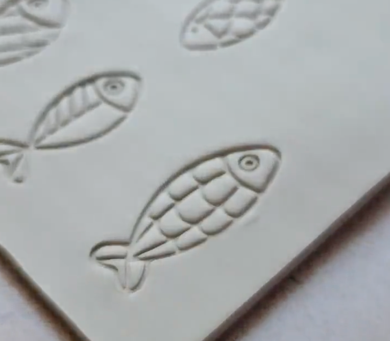 Fish Cutter & Stamp Set (6 Stamps and 6 Cutters)) - ClartStudios - Polymer clay Jewellery