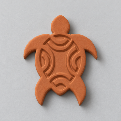 Tribal Sea Turtle Polymer Clay Cutter | 025 - ClartStudios - Polymer clay Jewellery