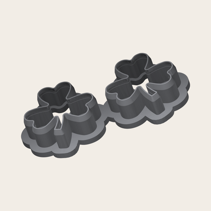 Shamrock Polymer Clay Cutter | 121 - ClartStudios - Polymer clay Jewellery