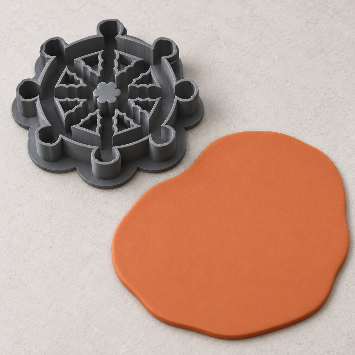 Ship Wheel Polymer Clay Cutter | 030 - ClartStudios - Polymer clay Jewellery