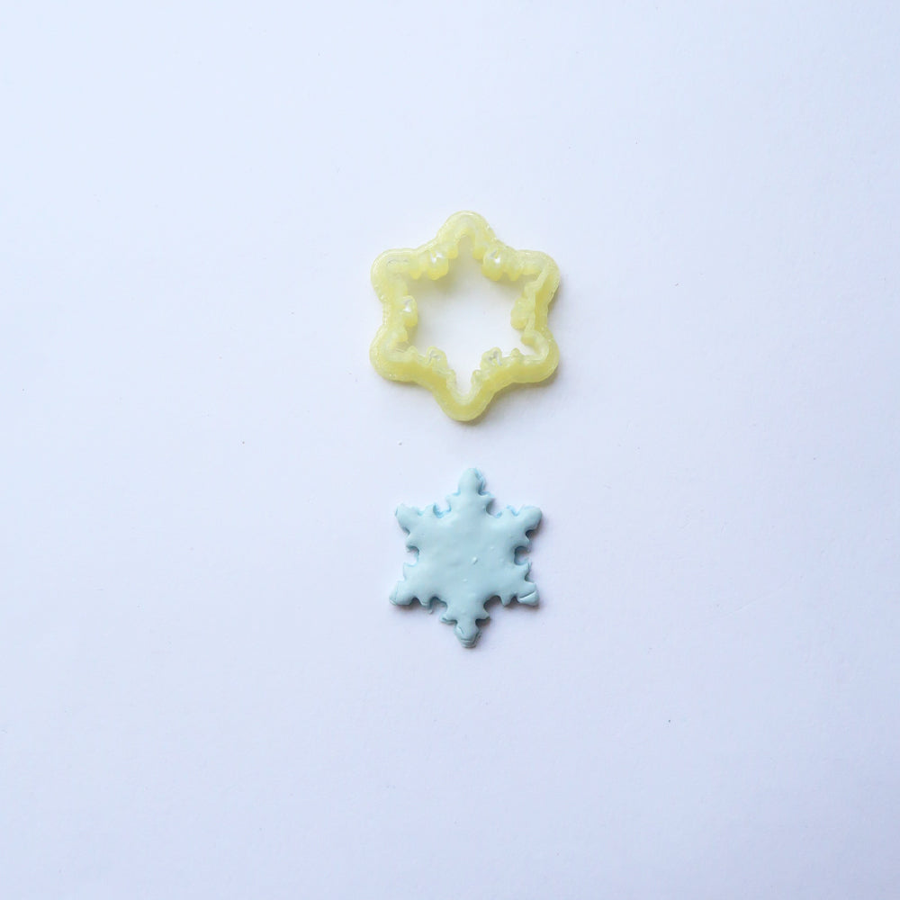 Snow Flake Christmas Cutter - ClartStudios - Polymer clay Jewellery