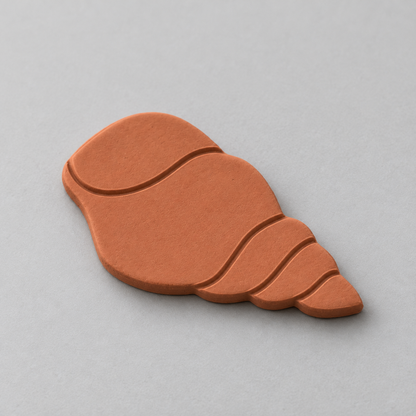 Spiral Whelk Shell Polymer Clay Cutter | 031 - ClartStudios - Polymer clay Jewellery