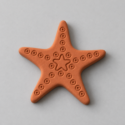 Starfish Polymer Clay Cutter | 032 - ClartStudios - Polymer clay Jewellery