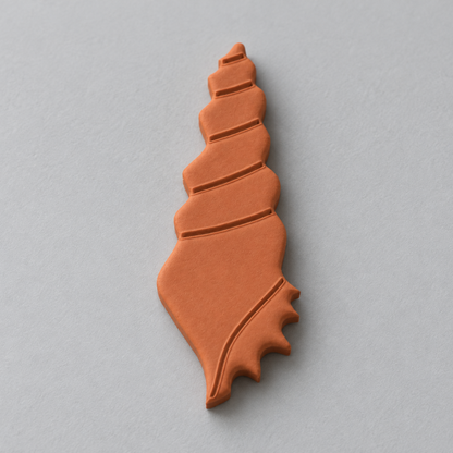 Textured Spire Shell Polymer Clay Cutter | 035 - ClartStudios - Polymer clay Jewellery
