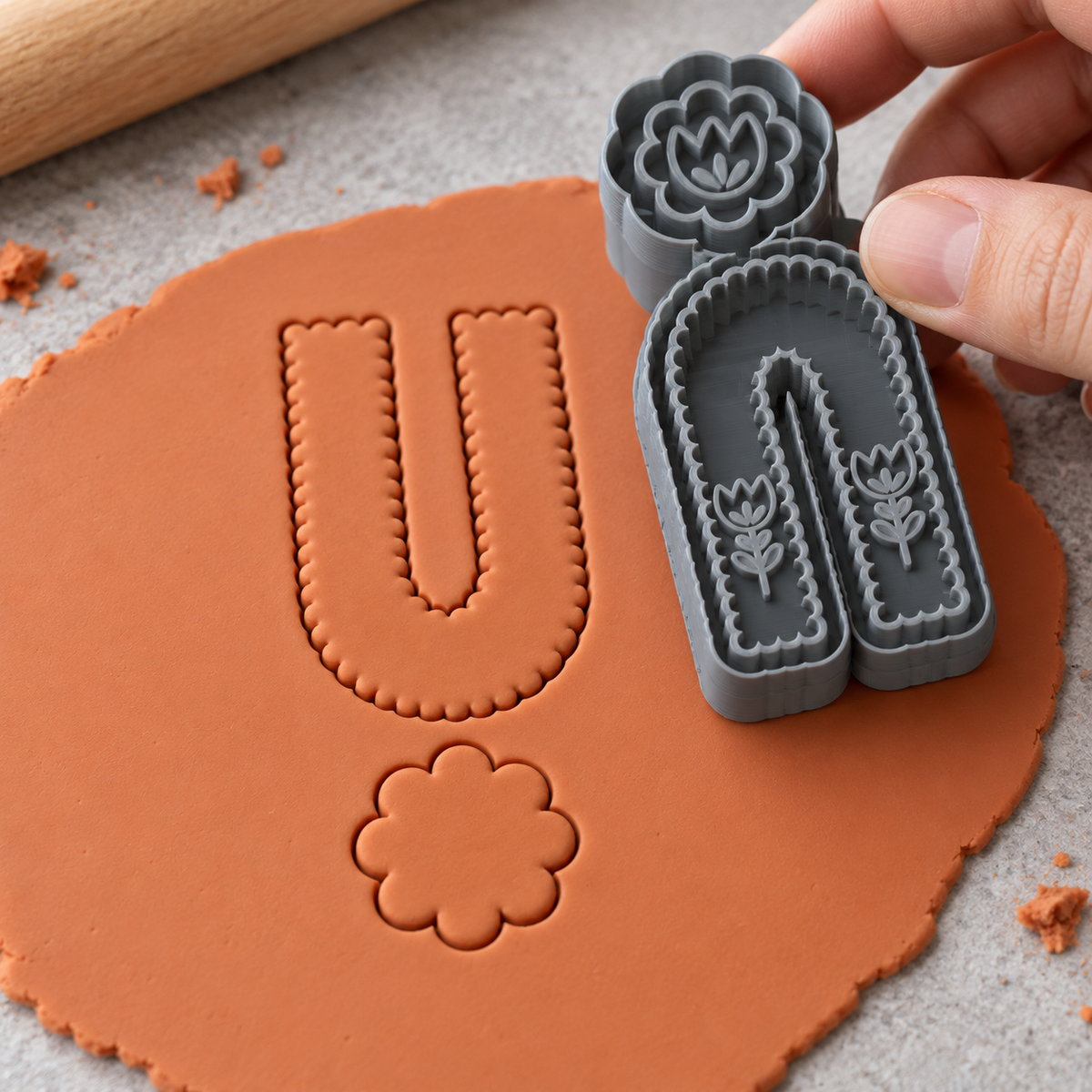 Scalloped Arch Earring Polymer Clay Cutter Set | 193 - ClartStudios - Polymer clay Jewellery