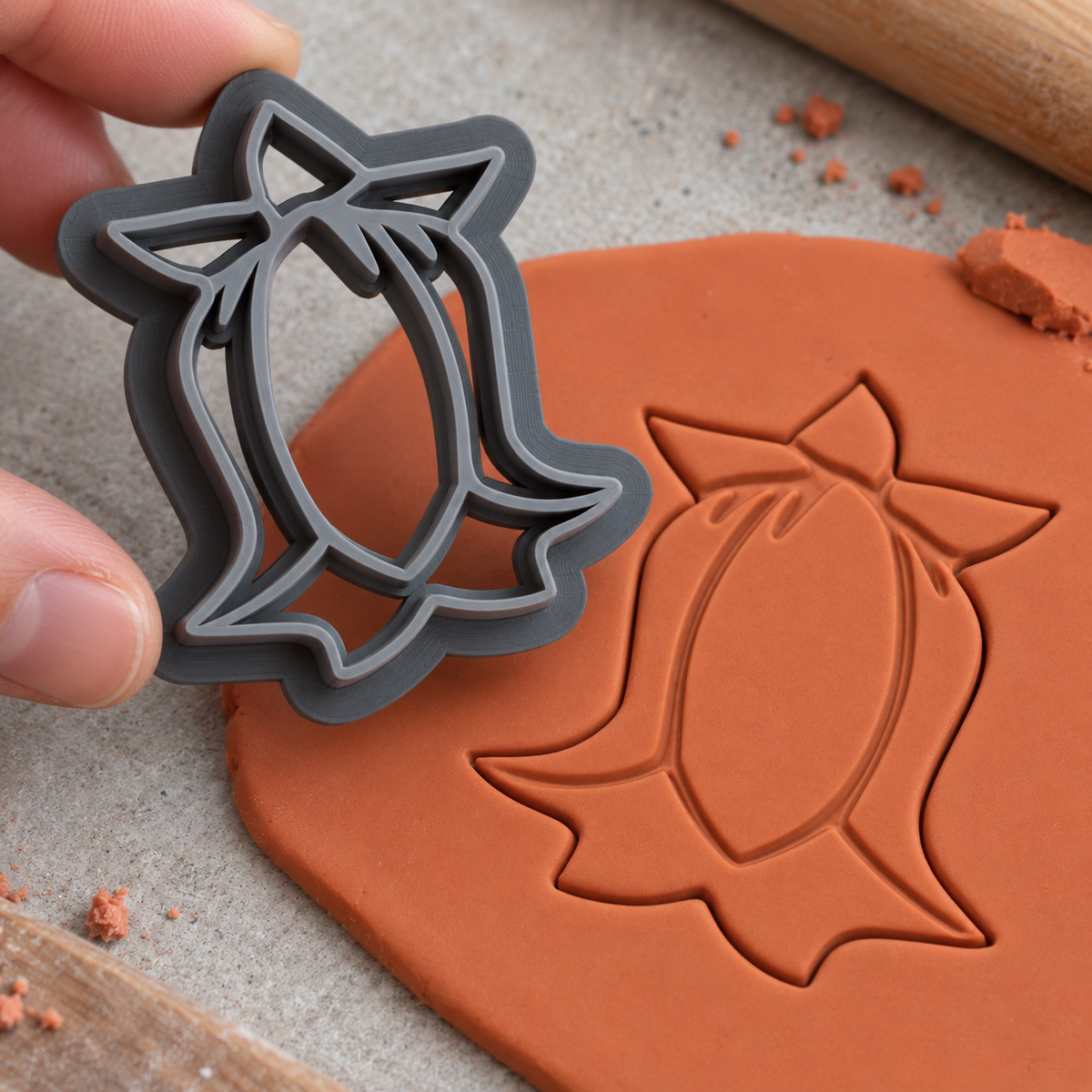 Bell Tulip Polymer Clay Cutter | 124 - ClartStudios - Polymer clay Jewellery