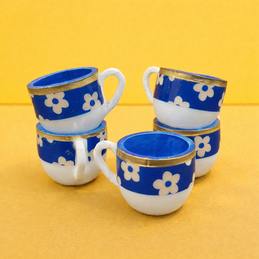 R004 - Resin Cup Charm - Waterproof & Adorable (20mm × 30mm) - ClartStudios - Polymer clay Jewellery