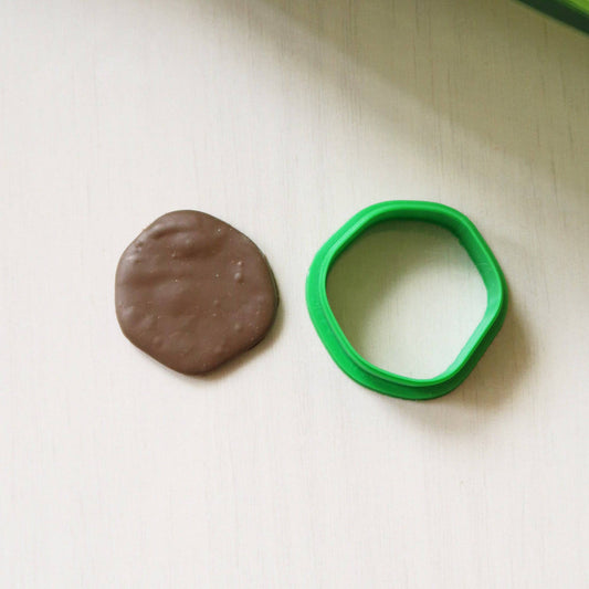 Organic Circle Cutter - ClartStudios - Polymer clay Jewellery