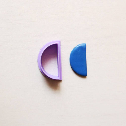 Semicircle Cutter (Individual) - ClartStudios - Polymer clay Jewellery