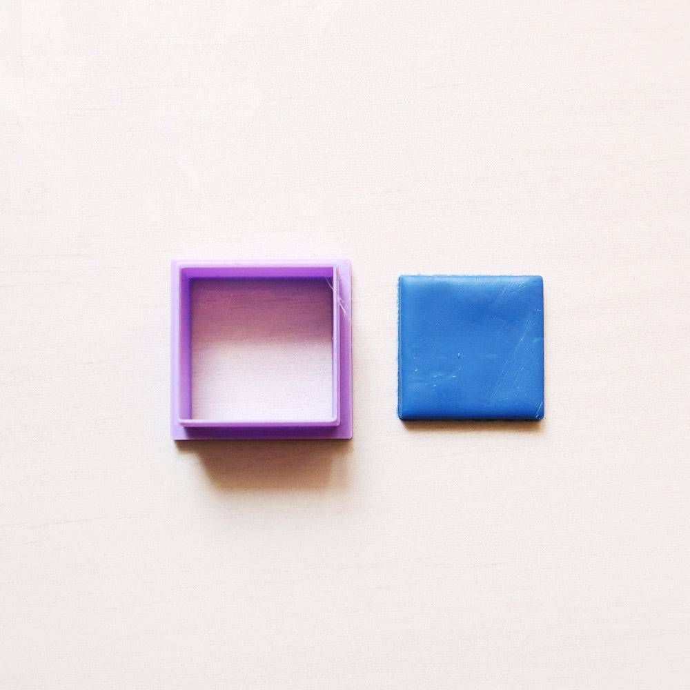 Square Cutter (Individual) - ClartStudios - Polymer clay Jewellery