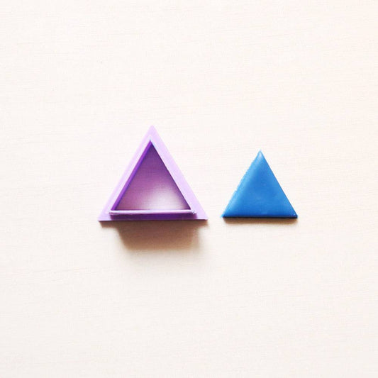 Triangle Cutter (Individual) - ClartStudios - Polymer clay Jewellery