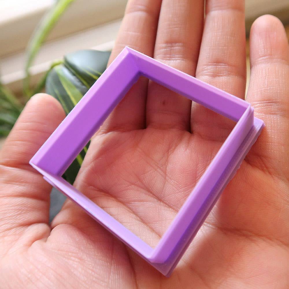 Square Cutters (Pack of 6) - ClartStudios - Polymer clay Jewellery