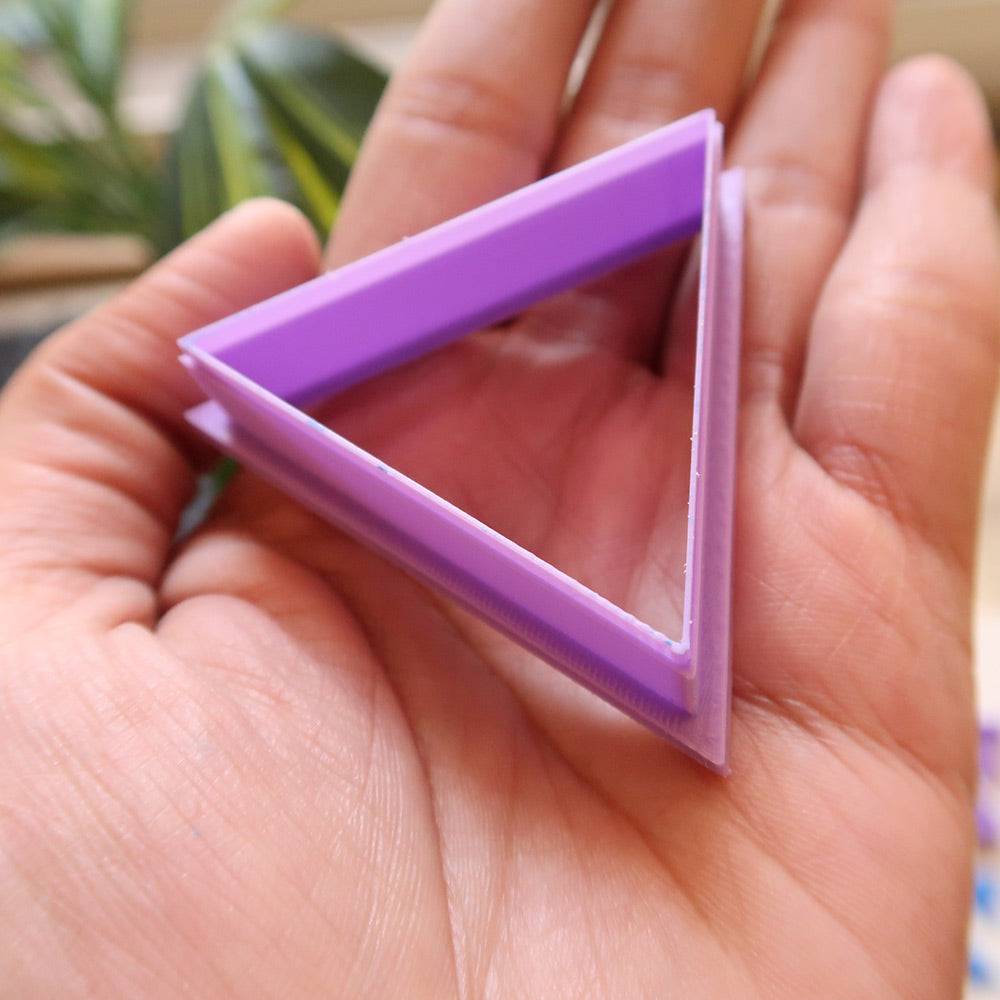 Triangle Cutters (Pack of 6) - ClartStudios - Polymer clay Jewellery