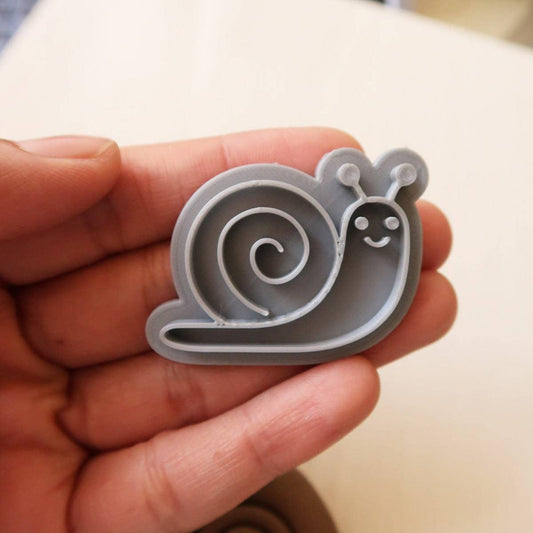 Smiling Snail - ClartStudios - Polymer clay Jewellery
