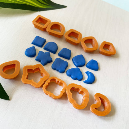 Stud Cutter Collection (Pack of 10) - ClartStudios - Polymer clay Jewellery