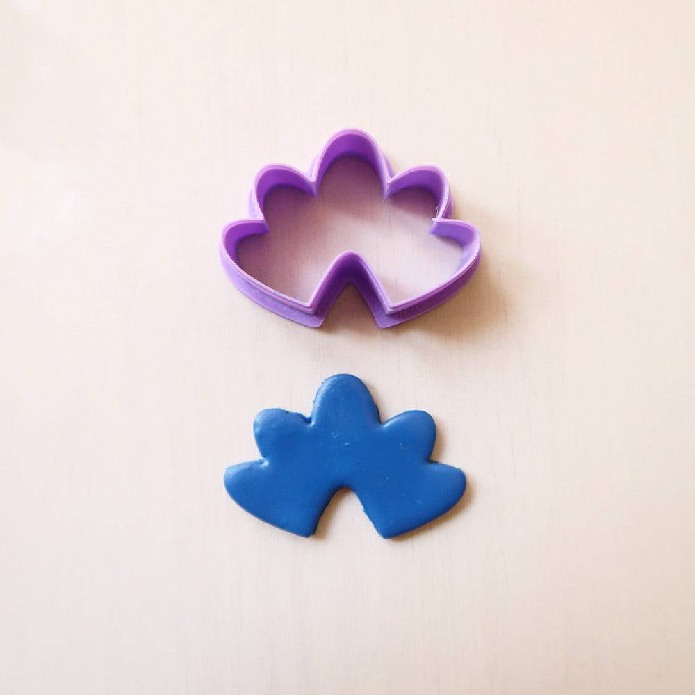 Half-Flower - ClartStudios - Polymer clay Jewellery