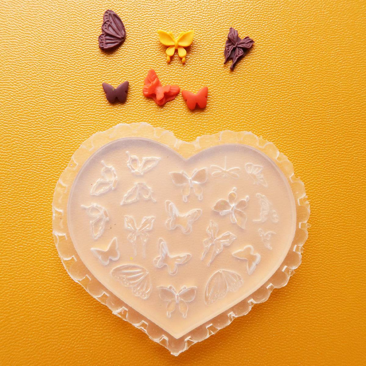 Butterfly Mould and Stamps - ClartStudios - Polymer clay Jewellery