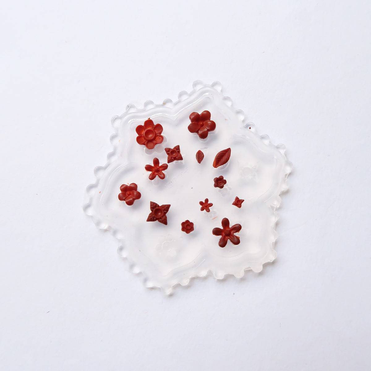 Flower mould 10 - ClartStudios - Polymer clay Jewellery
