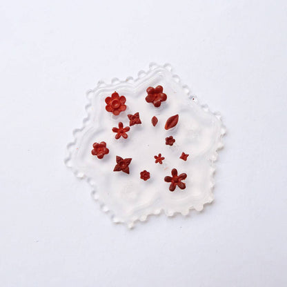 Flower mould 10 - ClartStudios - Polymer clay Jewellery