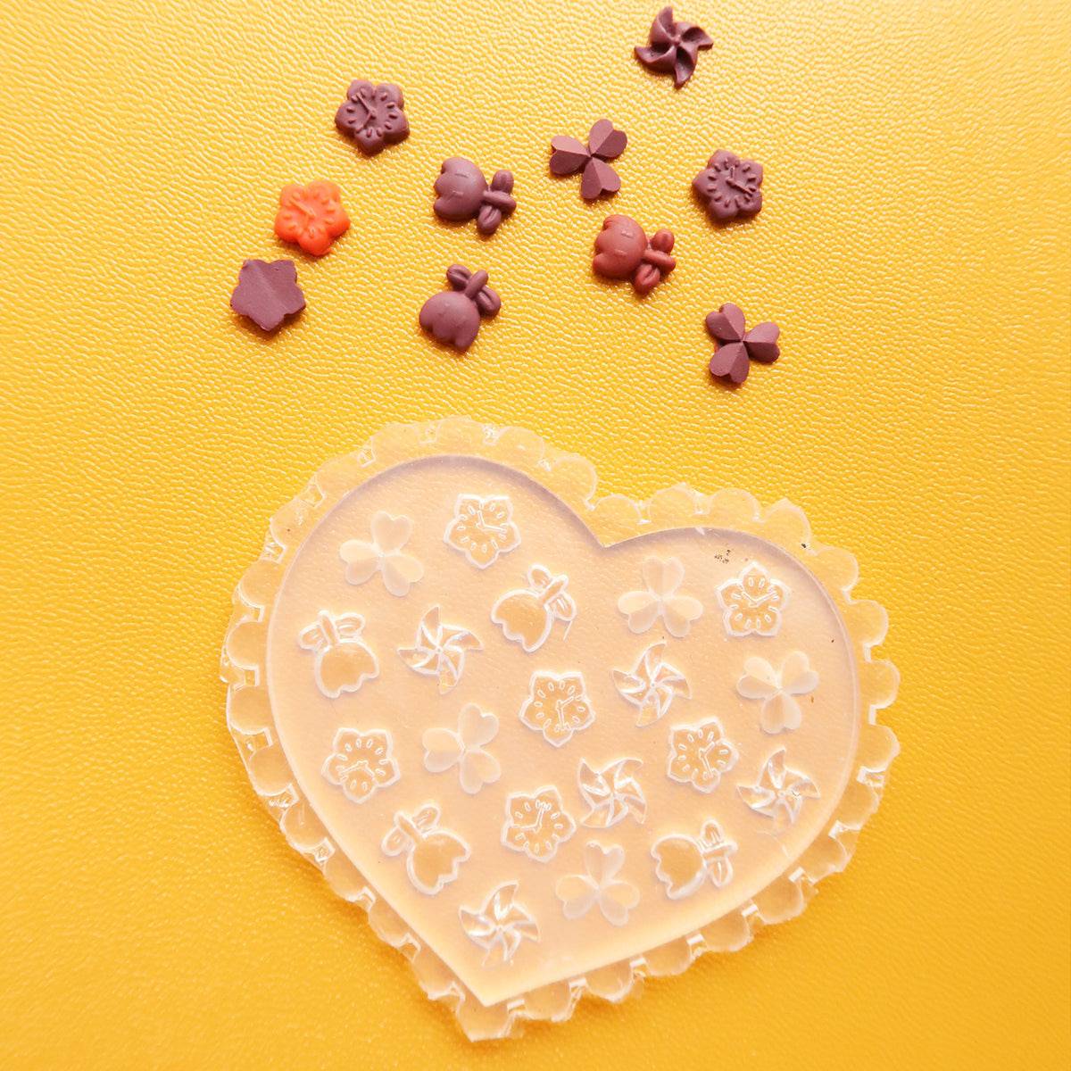 Flower Mould 7 - ClartStudios - Polymer clay Jewellery