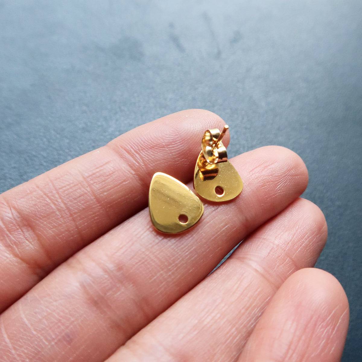 Reverse Drop Small (Sold In Pair) - ClartStudios - Polymer clay Jewellery