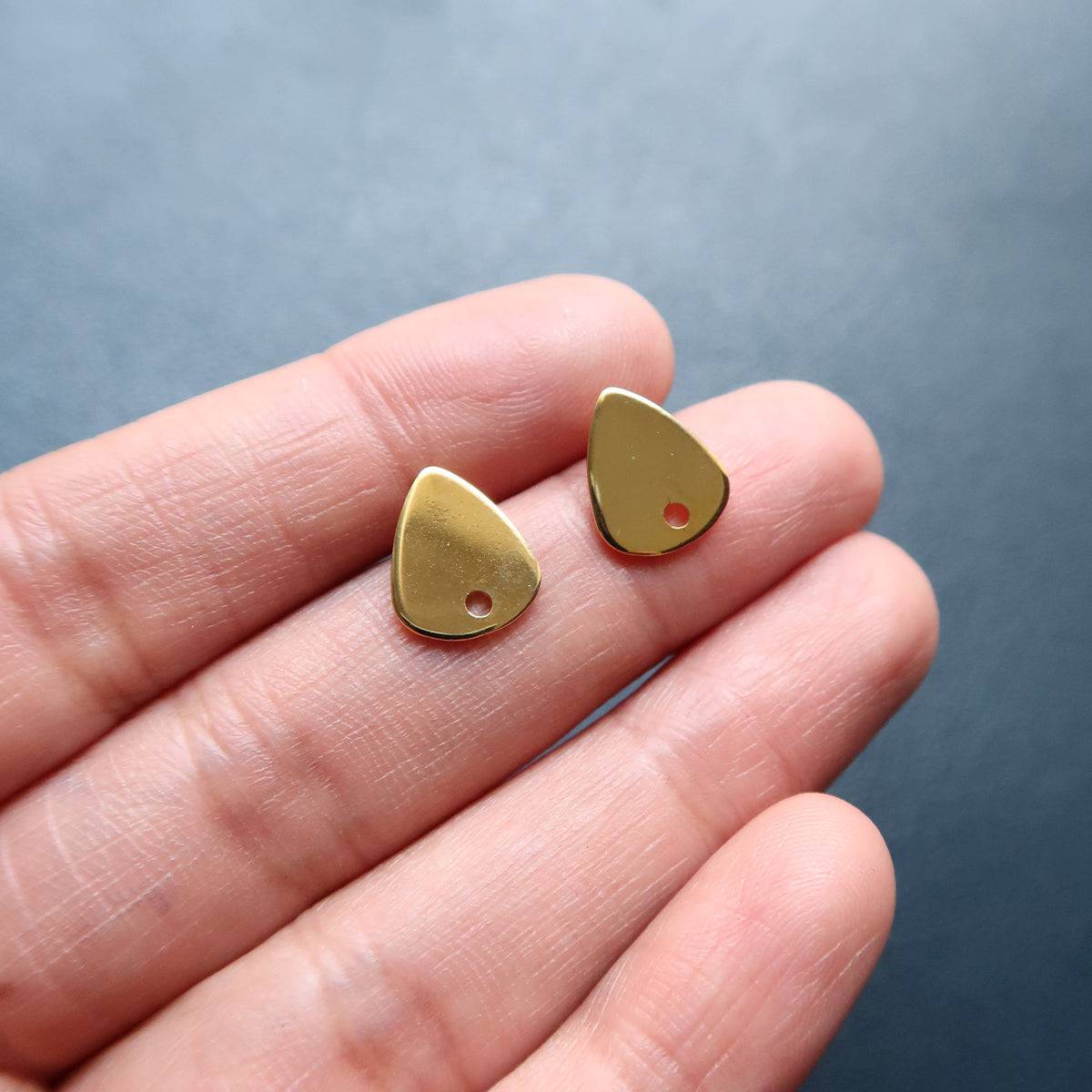 Reverse Drop Small (Sold In Pair) - ClartStudios - Polymer clay Jewellery