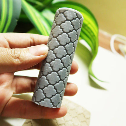 Moroccan Tiles Repeat Texture Roller - ClartStudios - Polymer clay Jewellery
