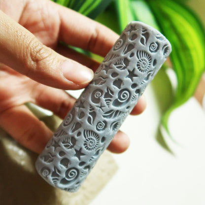Sea Shell Texture Roller - ClartStudios - Polymer clay Jewellery