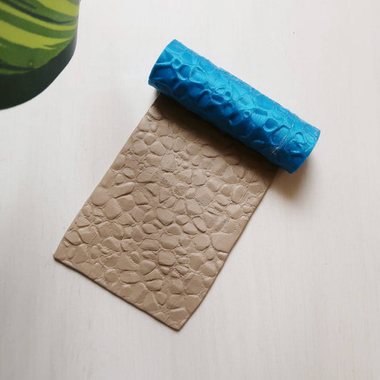 Stone Wall Texture Roller - ClartStudios - Polymer clay Jewellery