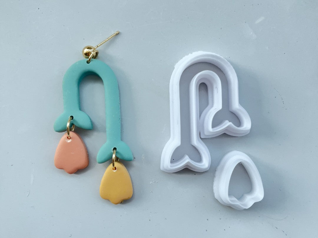Modern Boho Arch Polymer Clay Cutters - ClartStudios - Polymer clay Jewellery