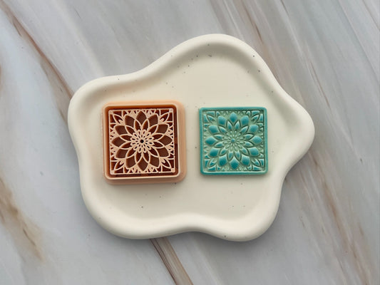 Mandala Polymer Clay Cutter #2 - ClartStudios - Polymer clay Jewellery