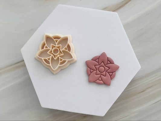 Mandala Polymer Clay Cutter #3 - ClartStudios - Polymer clay Jewellery