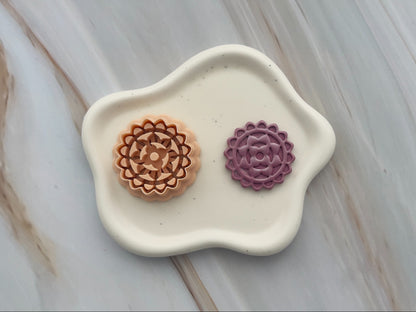 Mandala Polymer Clay Cutter #1 - ClartStudios - Polymer clay Jewellery