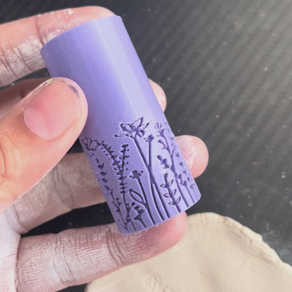 TR 18 - Mini Flower Pattern- 1 | Texture Roller