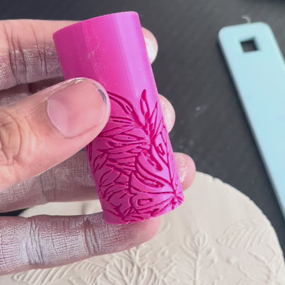 TR 14 - Mini Wild Flower Pattern- 2 | Texture Roller