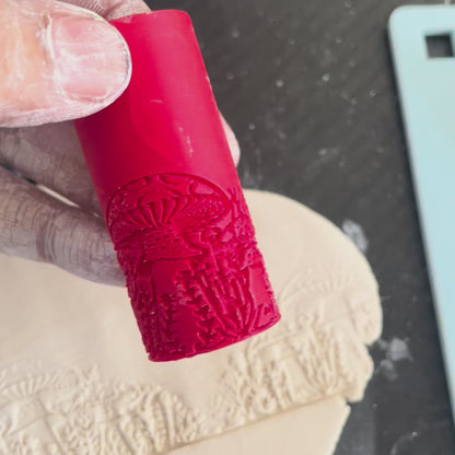 TR 23 - Mini Mushroom Pattern- 3 | Texture Roller