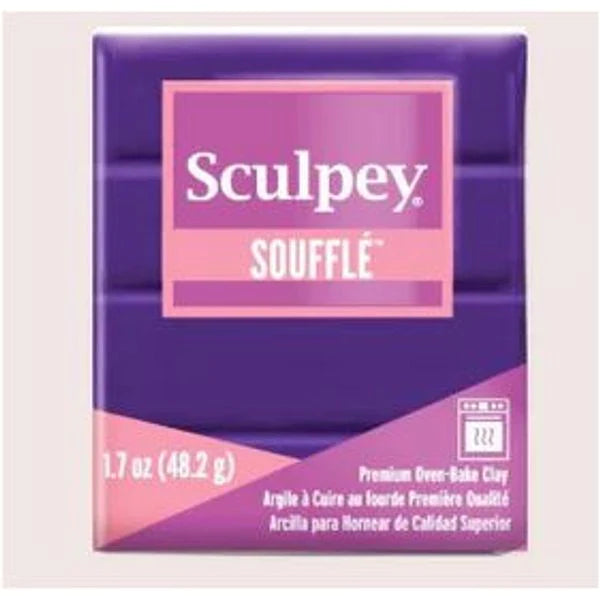 Sculpey Souffle Clay 2oz Royalty - ClartStudios - Polymer clay Jewellery