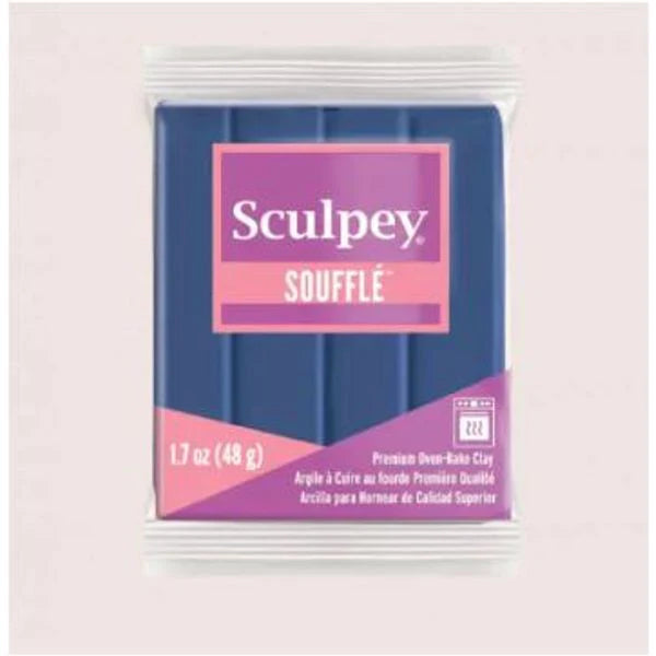 Sculpey Souffle Clay Midnight Blue - ClartStudios - Polymer clay Jewellery