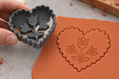 Eight-Point Star Flower Polymer Clay Cutter | 147